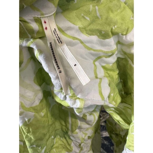 New Anthropologie The Carolita Printed Tiered Shirt Dress sz small - Picture 6 of 9